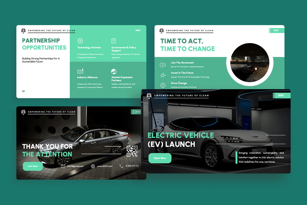 EV Launch Corporate Keynote, a Presentation Template by twinstd (Photo 5 of 5)