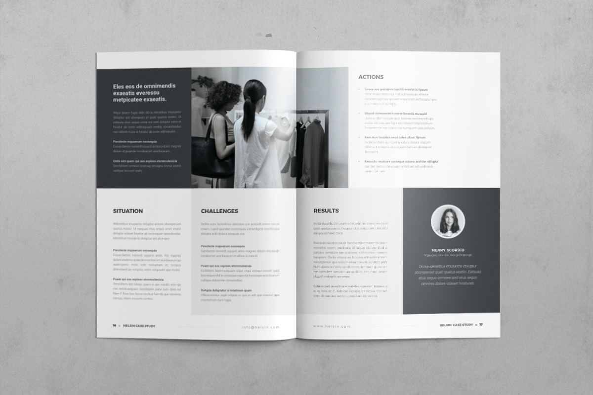 Case Study, a Brochure Template by DesignJanala (Photo 9 of 11)