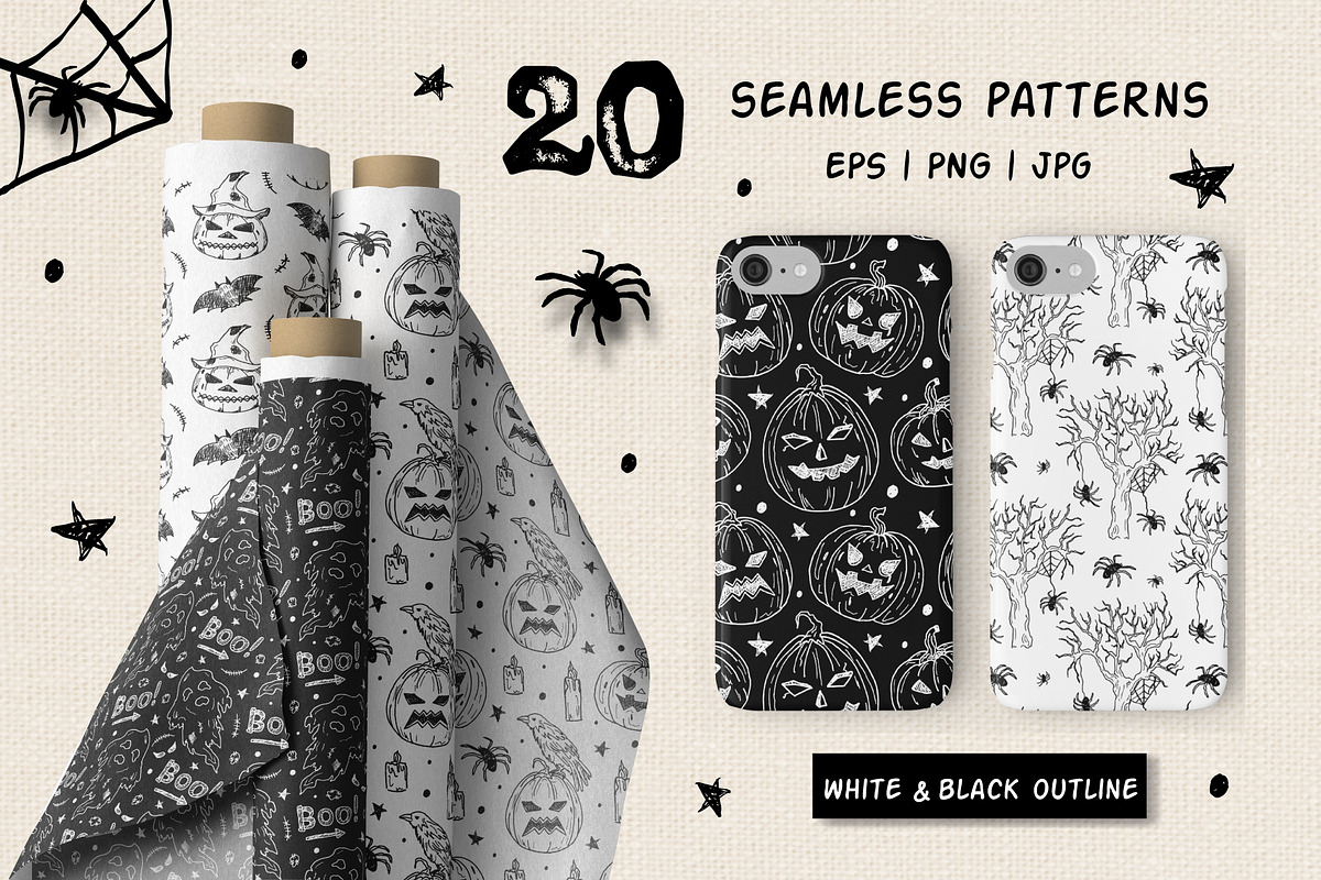 Happy Halloween doodle collection, an Object Graphic by Irina Avdeeva (Photo 6 of 10)