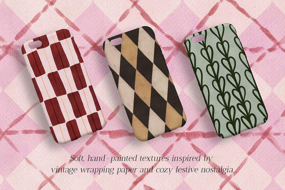 Painterly Christmas Backgrounds, a Background Graphic by SunnyAfternoons (Photo 11 of 16)