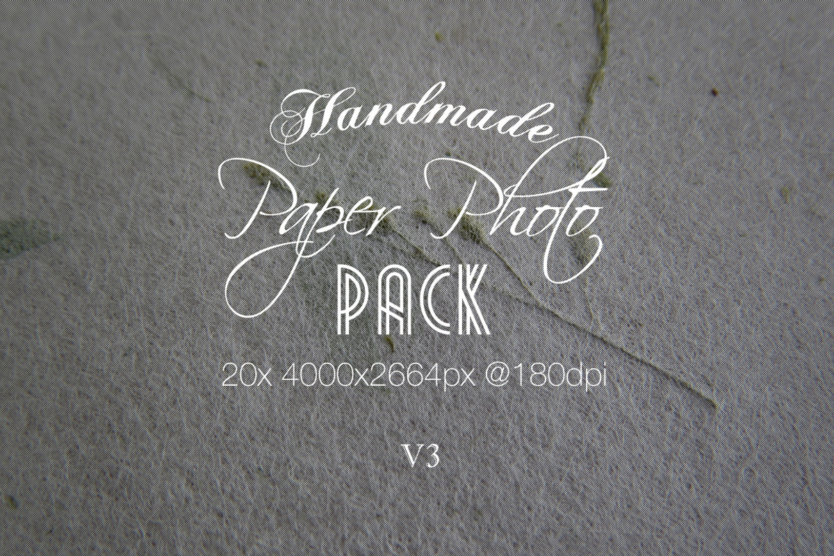Handmade paper photo pack v3 featuring photo texture, vintage design, and old preview 6