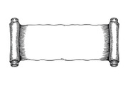 Antique Scroll and Ribbon Graphics, an Illustration by musafir_fashion (Thumbnail 10 of 11)