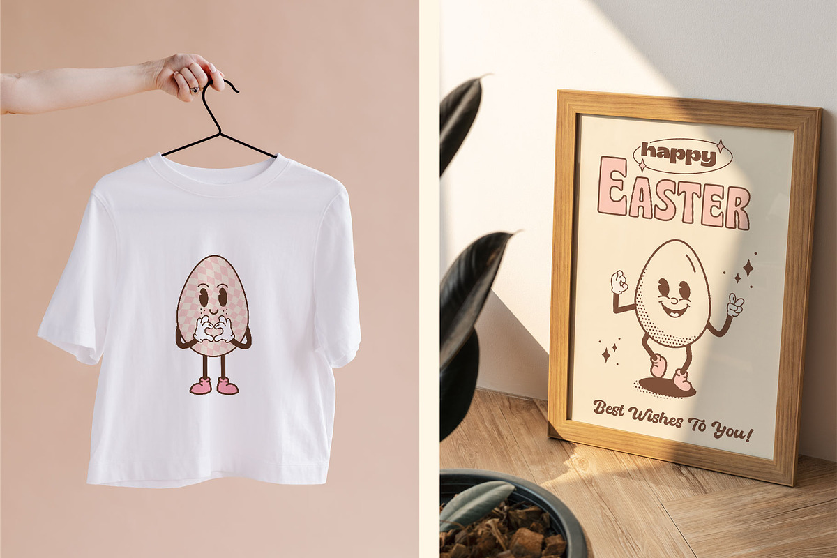 Egg-Cellent Easter Retro Collection, a Decorative Illustration by millering (Photo 5 of 6)