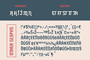 Keitaro - Japanese Font Style, a Serif Font by agnyhasyastudio (Thumbnail 7 of 8)