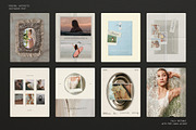 Nostalgic Beach Instagram Templates, a Social Media Template by Pani Temp. (Thumbnail 8 of 16)