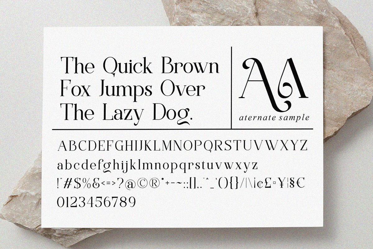 Victoshe || Ligature Serif Font, a Serif Font by Idea Studio (Photo 5 of 10)
