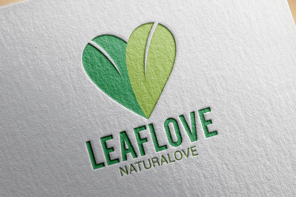 Green Love Company logo, a Branding & Logo Template by Medianeka (Photo 1 of 4)