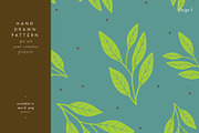 Leaf vector-pattern design, a Pattern Graphic by Rejoice Creative Assets (Thumbnail 4 of 5)