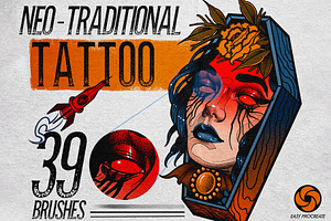 Neo-Traditional Tattoo Bundle