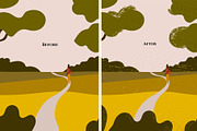 35 Illustrator Texture Toolkit, a Brush Add-On by Jenteva Art (Thumbnail 5 of 14)