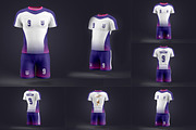 Soccer Uniform Mock-up, a Shirt Mockup by Yogurt86 (Thumbnail 1 of 12)