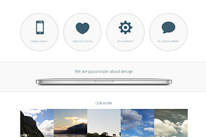 Frost Responsive Bootstrap Theme