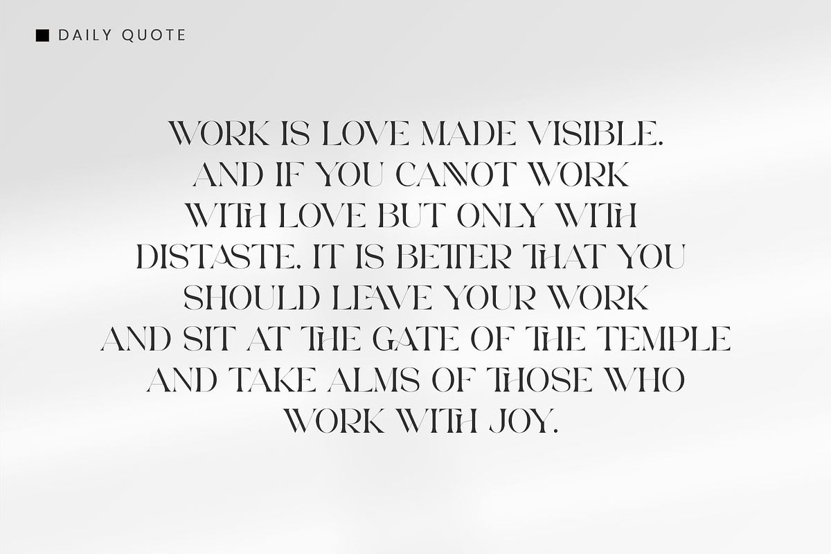Gasley - Modern Serif Font, a Serif Font by Aqeel_Art (Photo 8 of 12)