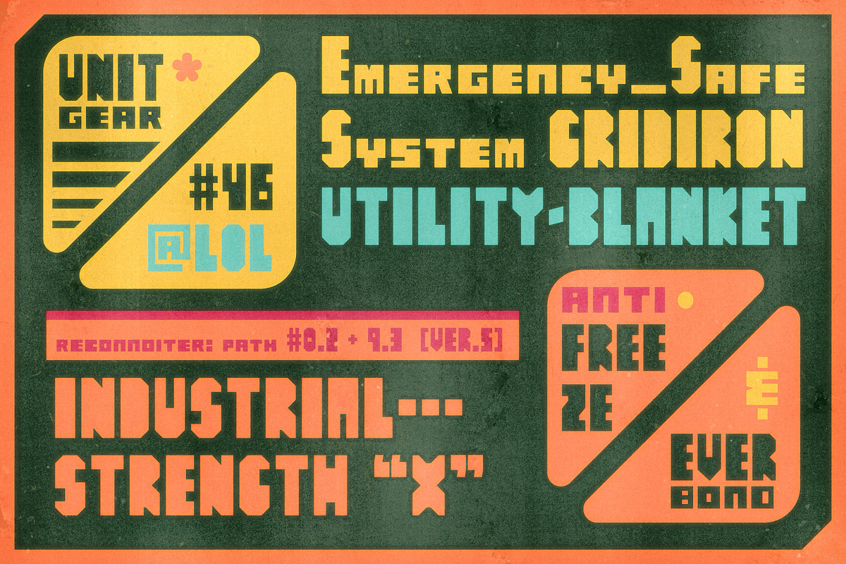 Storage | Utility Type, a Sans Serif Font by Artifact Bazaar (Photo 5 of 7)