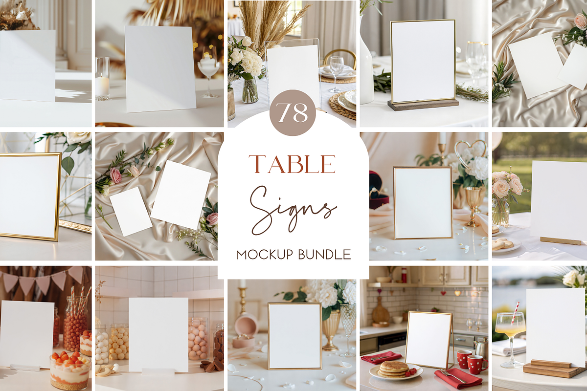 Luxury Wedding 8x10 Frame Mockup Set, an Advertising Mockup by MockupWizard (Photo 1 of 6)
