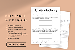 Modern Calligraphy Workbook