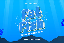 Fat Fish - Cartoon Gaming Font