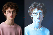 Comic Oil Paint Photoshop Action, a Brushes & More by MRI STUDIO (Thumbnail 2 of 20)