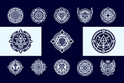Angel Symbol and Sigils Set, a Solid Icon by Creative Stall (Thumbnail 6 of 9)