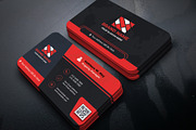 Modern Minimal Business Card, a Business Card Template by Mohammad Sarfaraz (Thumbnail 1 of 7)