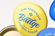 Pin Mockup, a Product Mockup by PixelVoyager (Thumbnail 3 of 4)
