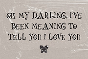 Curlicues Kooky Display Font, a Handwritten Font by The October Creative (Thumbnail 6 of 8)