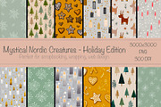 Mystical Nordic Creatures – Holiday, an Illustration by Amarawolf's Art (Thumbnail 17 of 17)