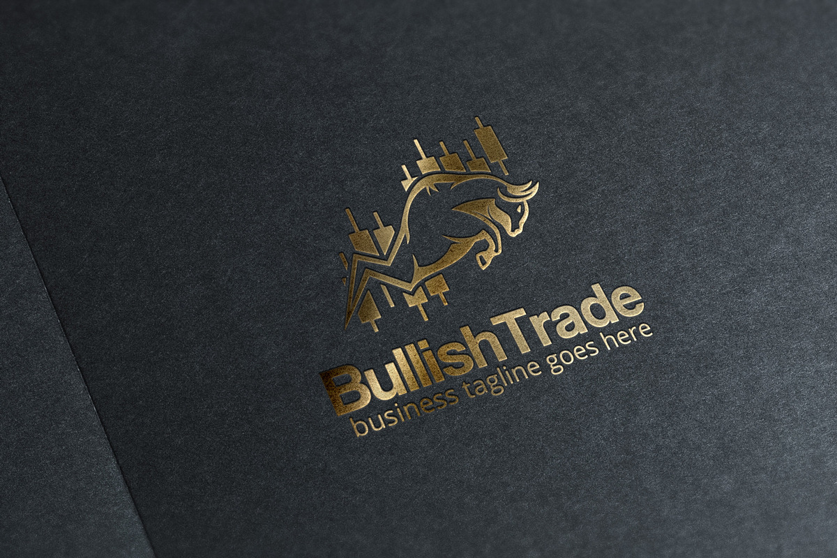 Bullish Trade Logo, a Branding & Logo Template by Slim Studio