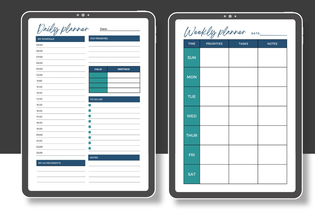 Work From Home Planner, a Print Template by Elegant_Studio44 (Photo 6 of 6)