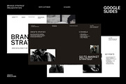 Brand Strategy Google Slides, a Presentation Template by adoestudio (Thumbnail 1 of 7)