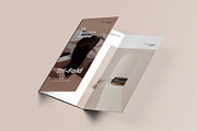 Tri-Fold DL Brochure Mock-up, an Advertising Mockup by Se٧enStudio (Thumbnail 16 of 16)