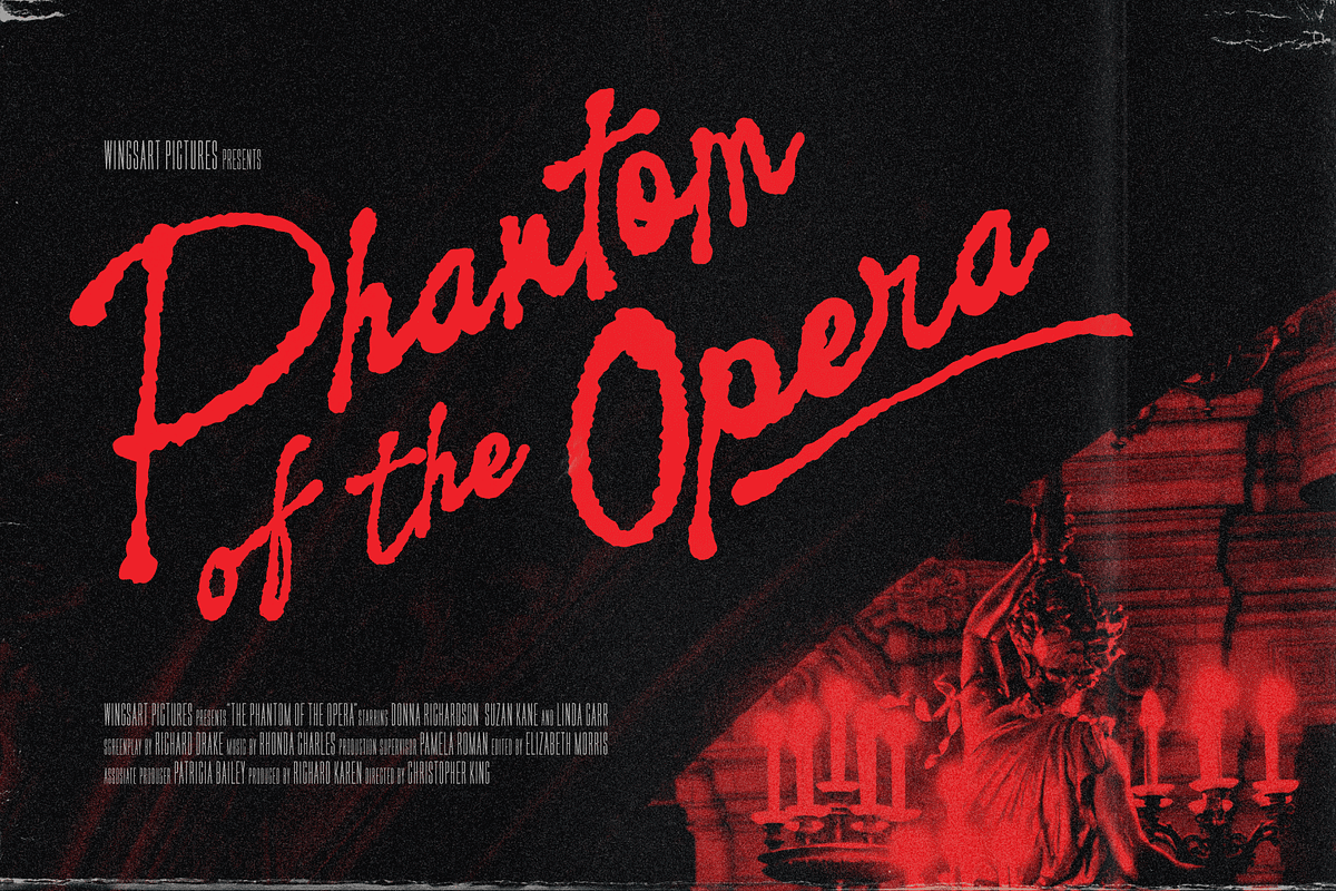 Night Visions: Brush Script Font, a Script Font by Wingsart Studio (Photo 5 of 15)