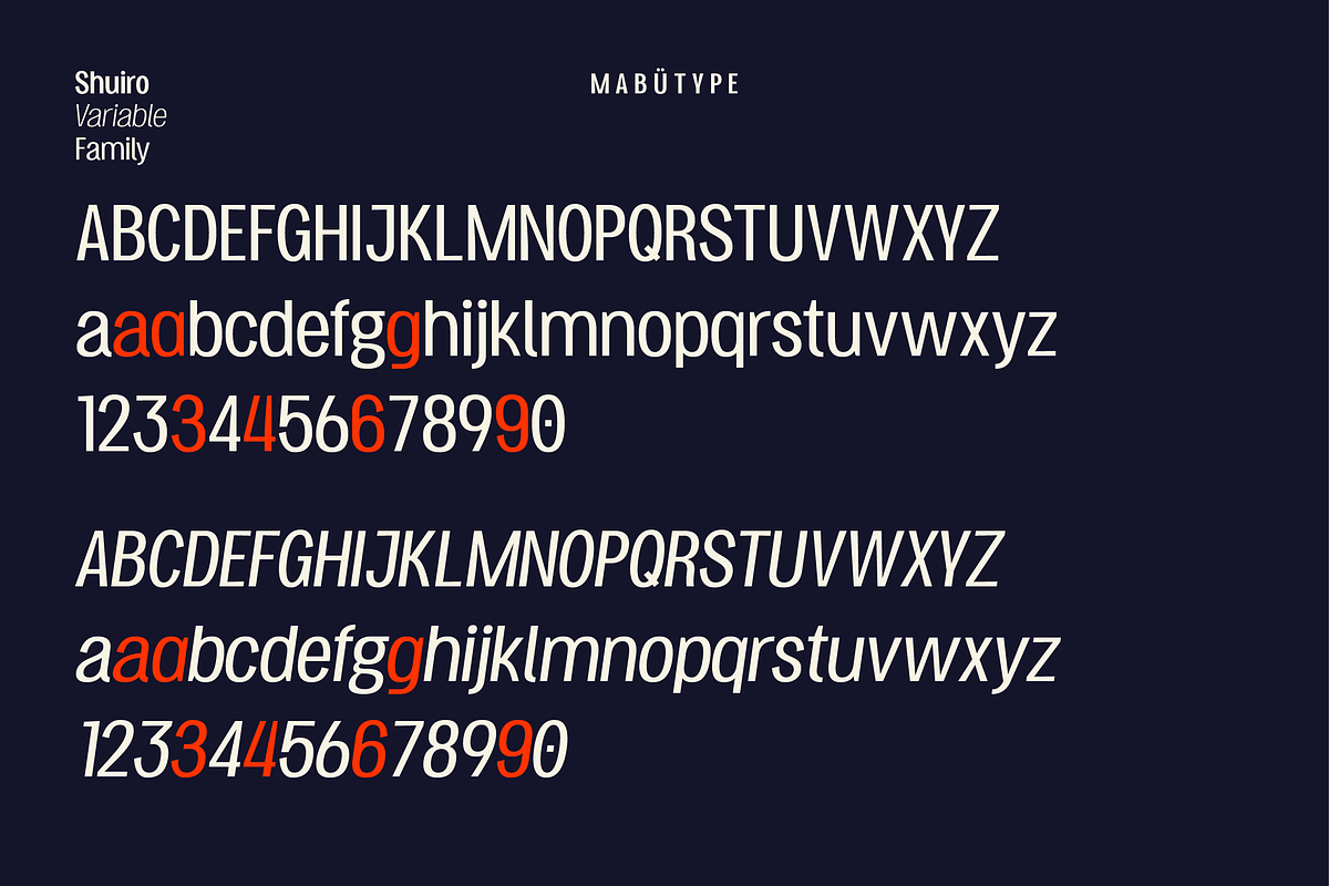 Shuiro Sans, a Sans Serif Font by Mabütype (Photo 5 of 10)