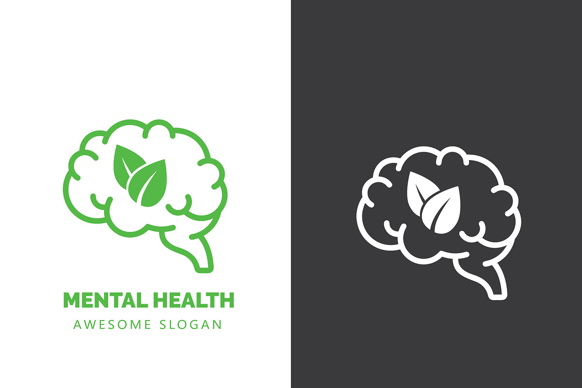 Mental health logo, a Branding & Logo Template by Toufiqul