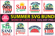 Summer SVG Bundle, Summer cut file, an Object Graphic by Creative Art (Thumbnail 2 of 3)