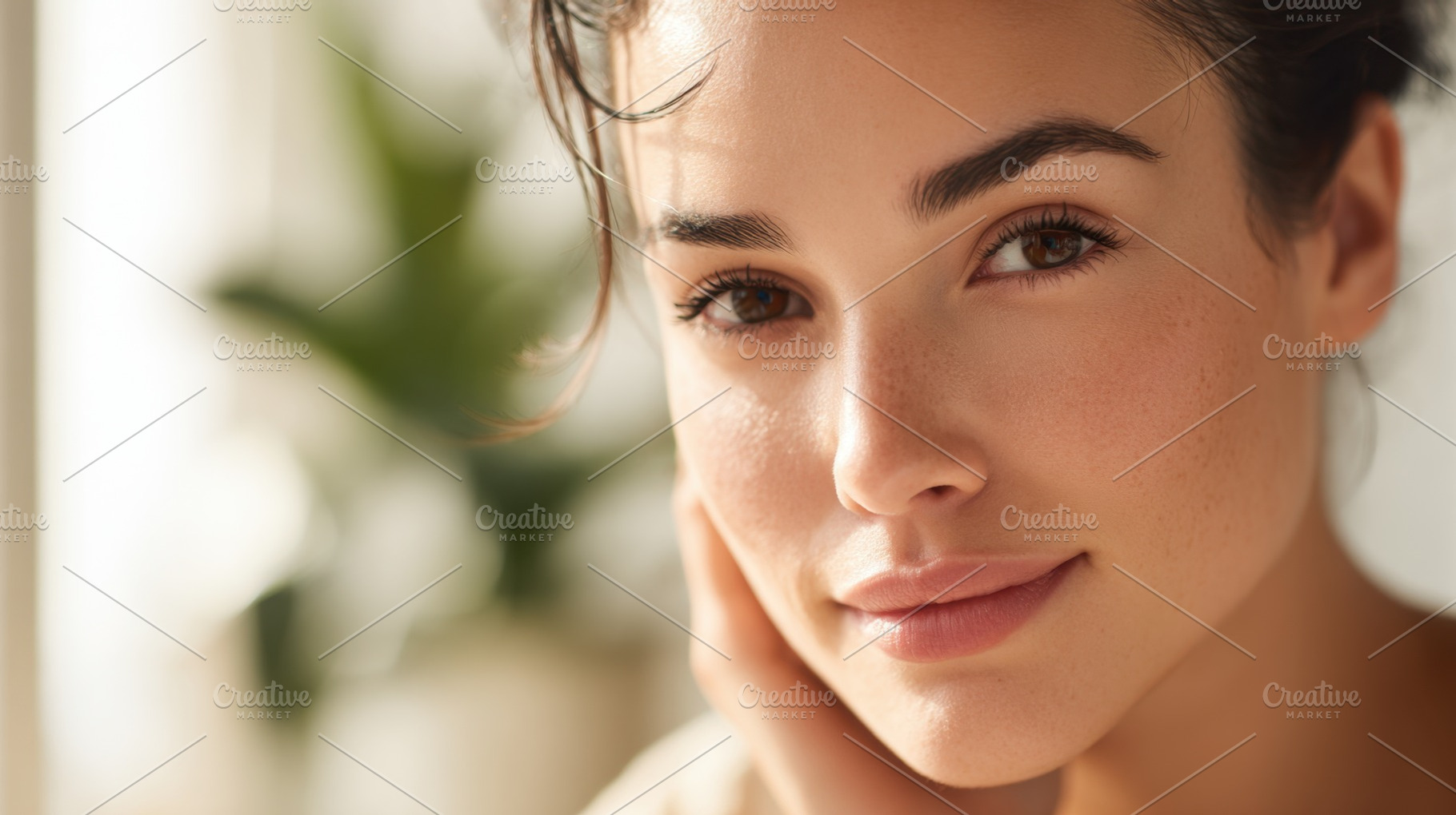 Natural indoor woman, a Photo by Beautiful things