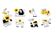 Buy Now, a Person Illustration by PureSolution (Thumbnail 3 of 6)