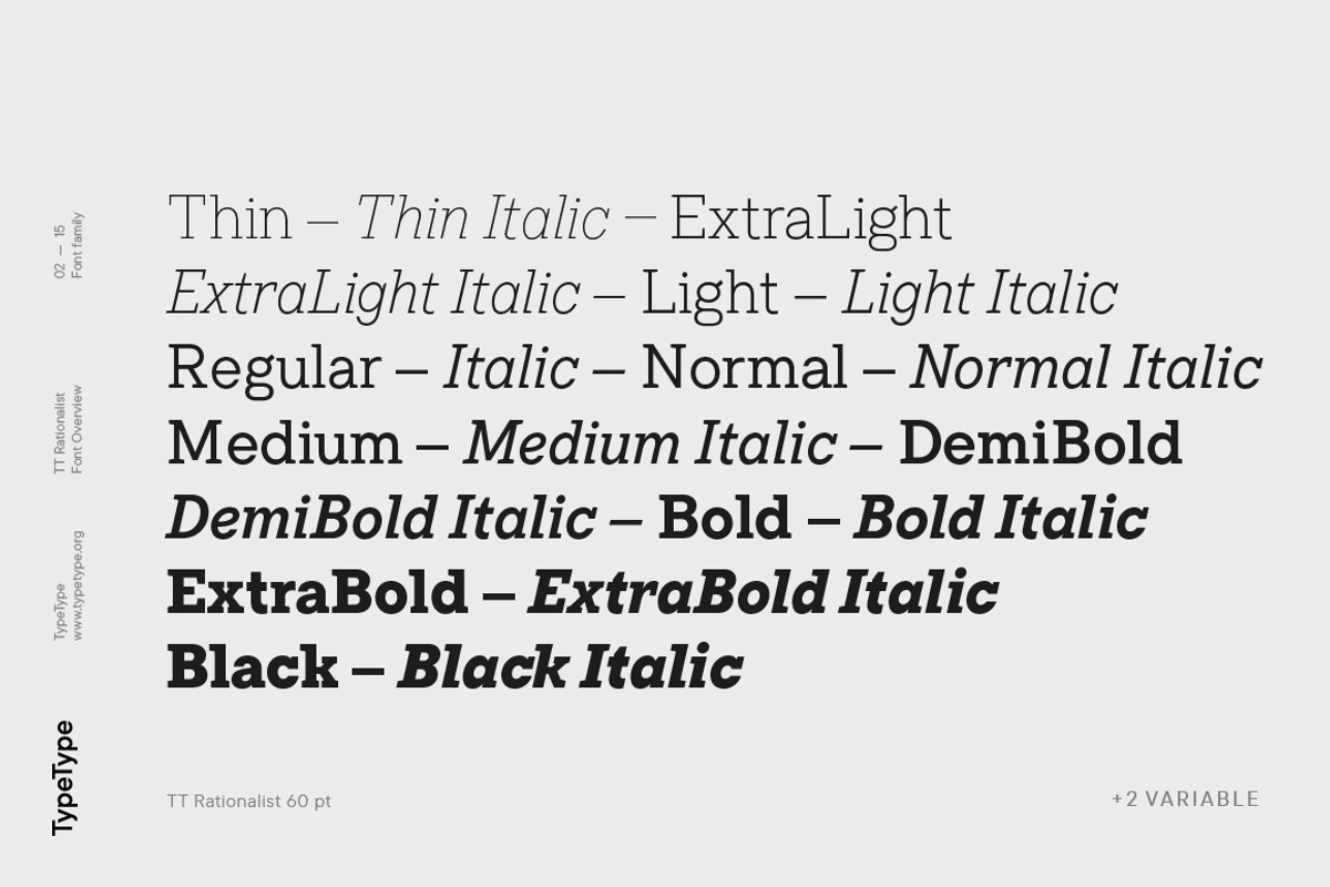 TT Rationalist, a Slab Serif Font by TypeType (Photo 2 of 15)