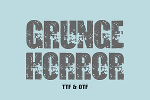 Grunge Horror - Grunge Font Types, a Font by KiddoGlyphs Studio