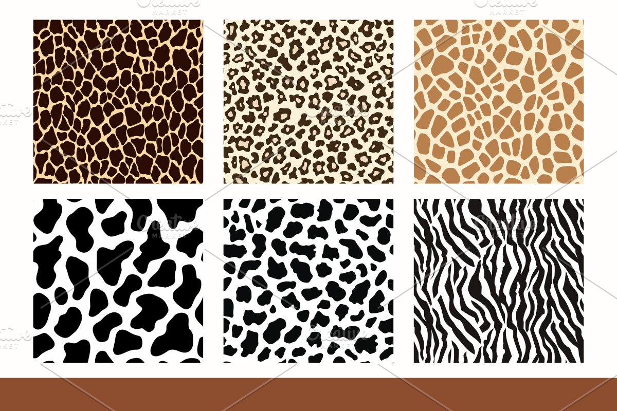 Animal Print Digital Paper Pattern, a Pattern Graphic by Paper Artsthetics (Photo 3 of 5)