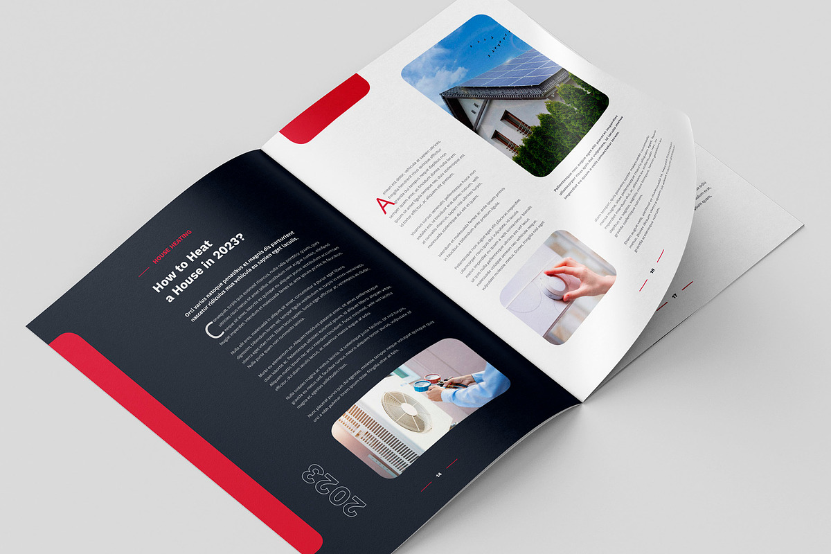 Solar Energy Magazine Canva Template, a Magazine Template by artbart (Photo 12 of 23)