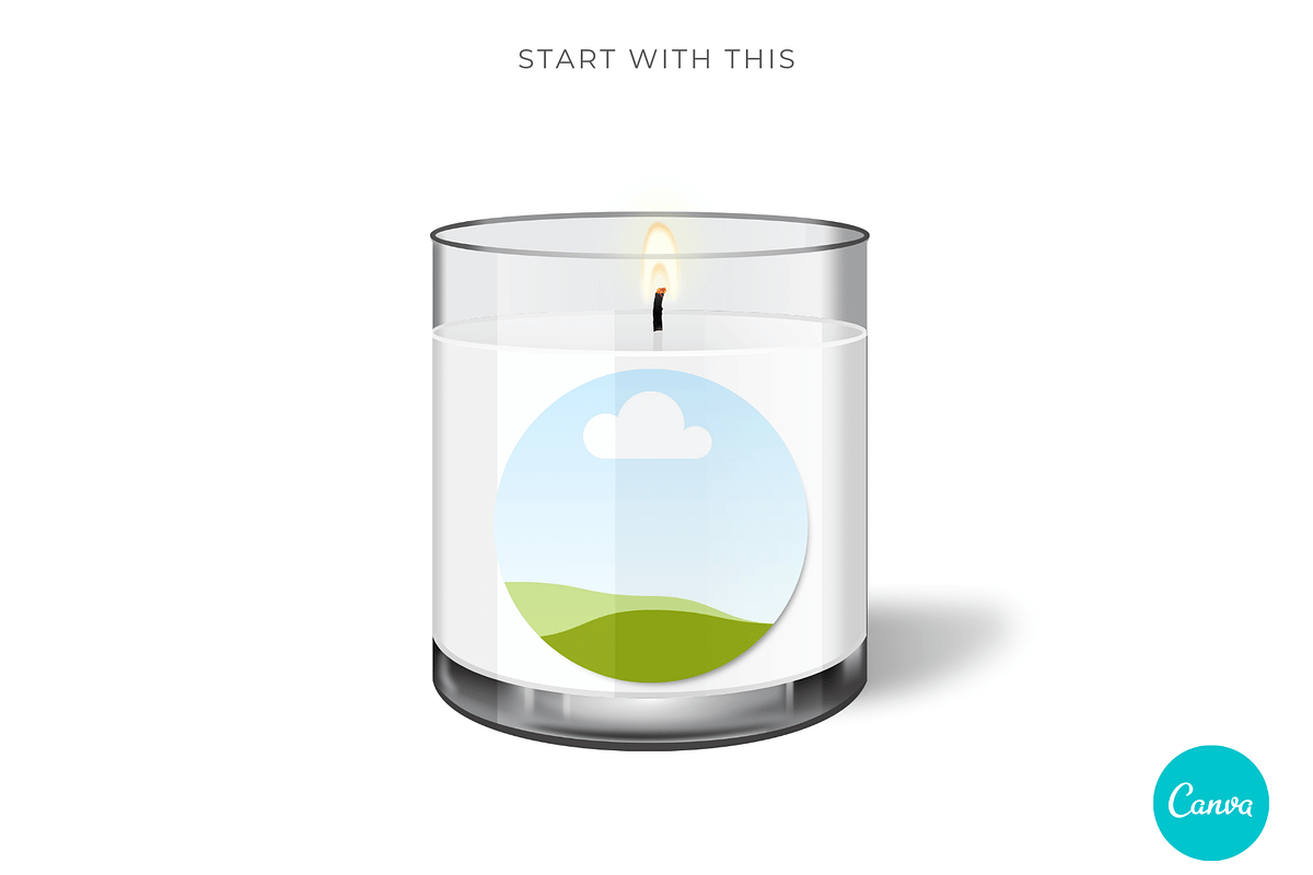 Candle Jar Mockup for Canva, a Household Mockup by Mockup Scene (Photo 17 of 22)