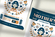 Folk Art Mother's Day Flyer Template, a Flyer Template by Hole Hope Design (Thumbnail 3 of 5)