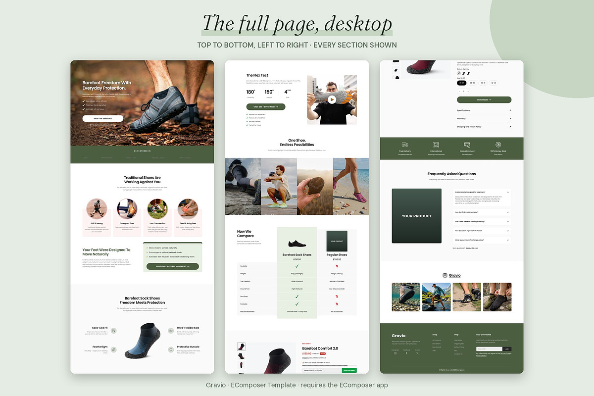 Gravio - Shopify EComposer Template, a Shopify Template by Boost Convert (Photo 9 of 11)