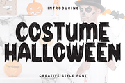Costume Halloween | Script Font, a Script Font by Scratchones (Thumbnail 1 of 8)