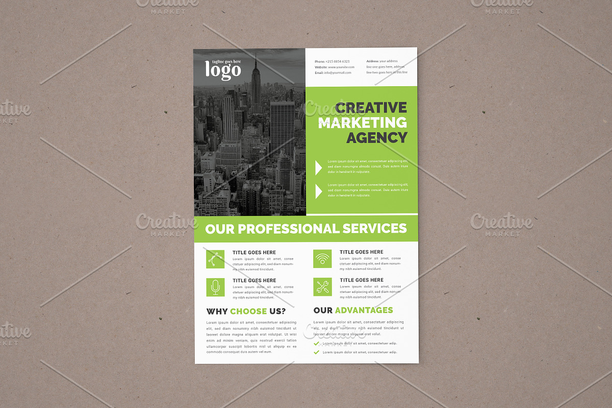 Flyer Template, a Flyer Template by Alice_s (Photo 9 of 10)