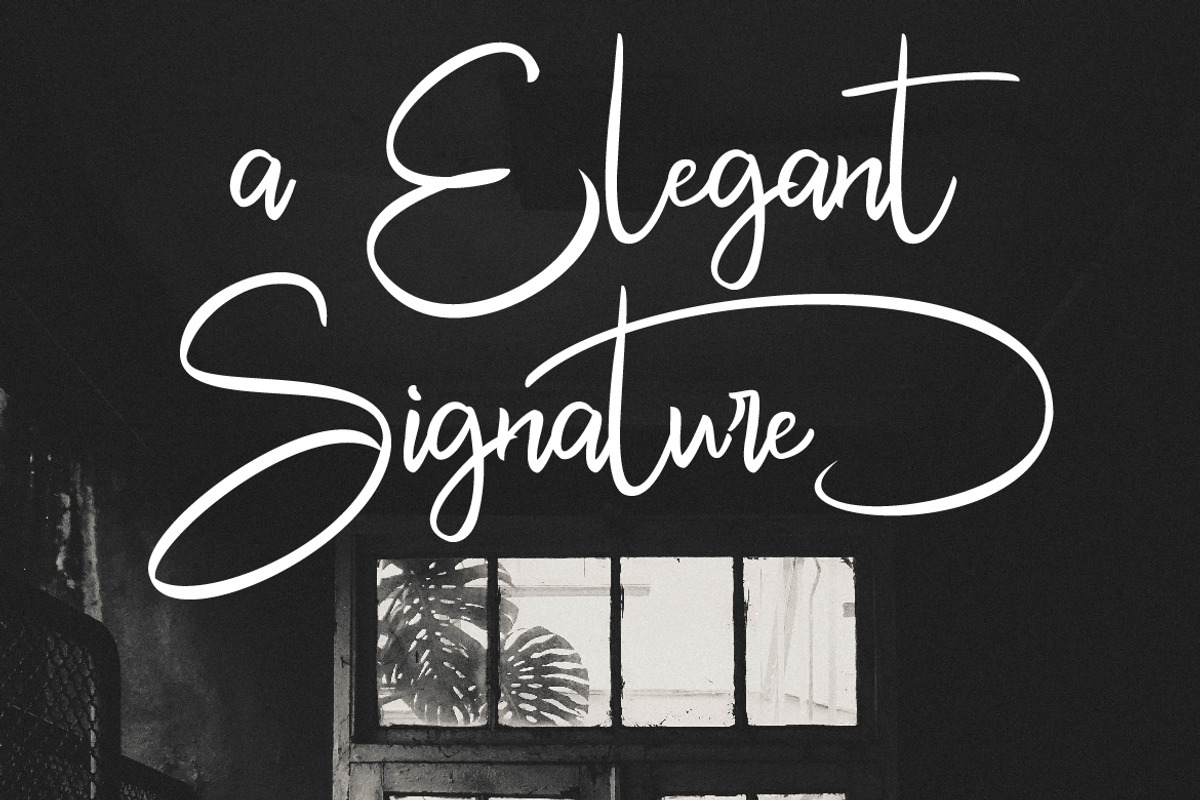 Santiago Signature Script, a Script Font by Debut Studio (Photo 4 of 6)
