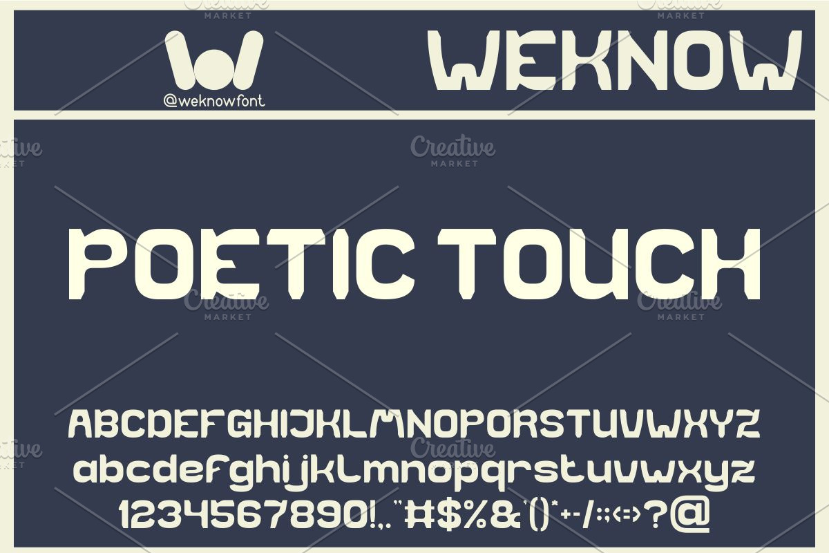 Light Years font, a Font by weknow (Photo 4 of 8)