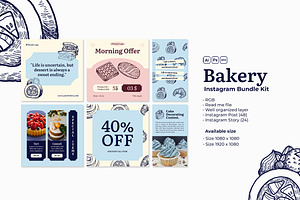 Bakery Instagram Kit