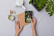 Christmas Card Design Bundle 10, a Card Template by Jay Major Designs (Thumbnail 3 of 10)